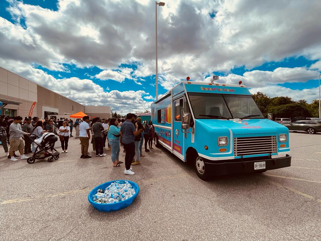 Ice cream truck for field days Oakville