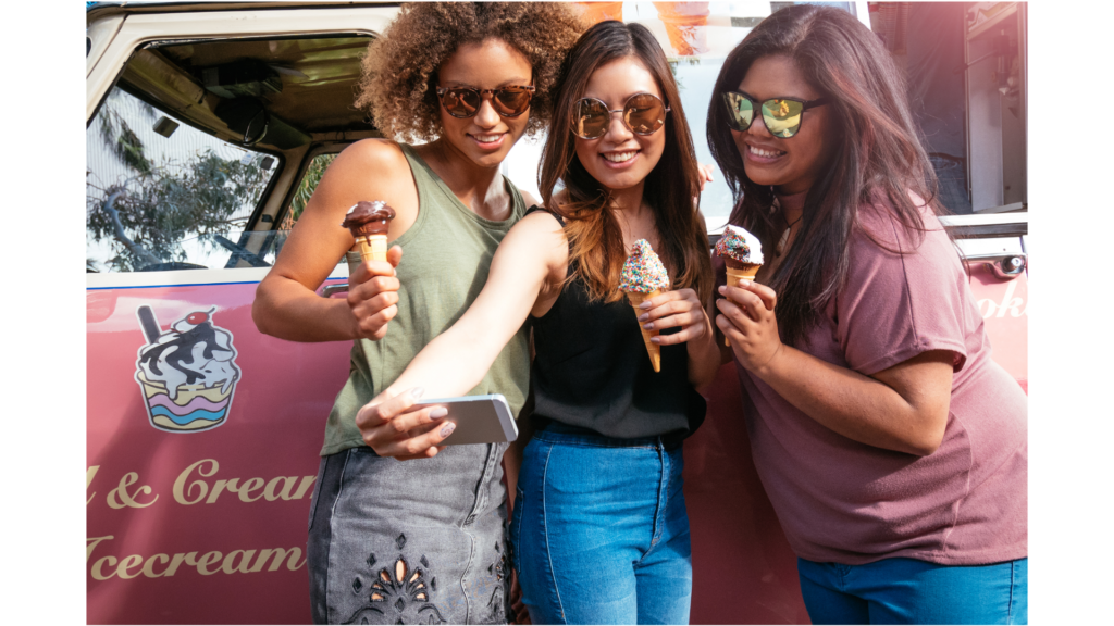 Ice cream truck in Markham