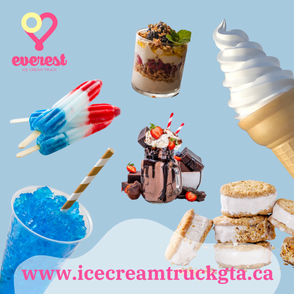 Ice cream truck for school functions