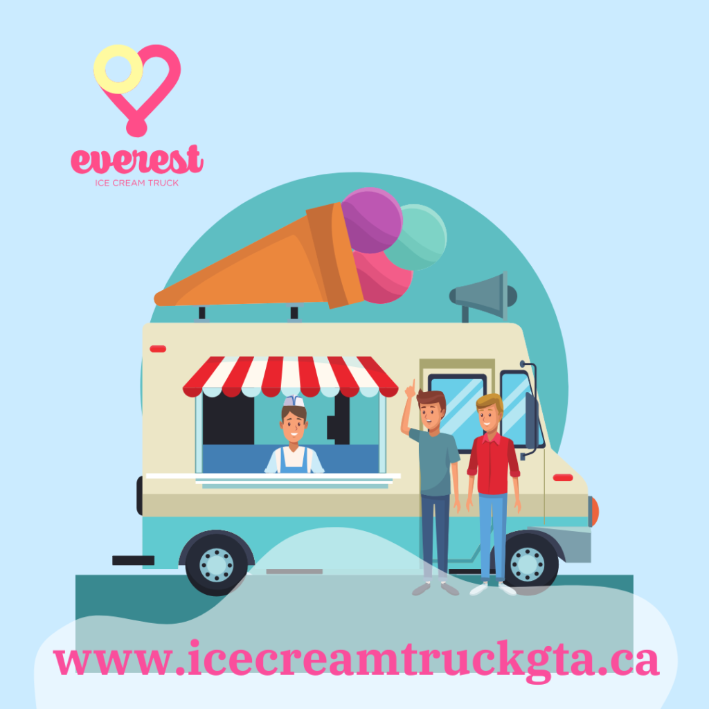 Ice Cream Truck in Etobicoke West Mall