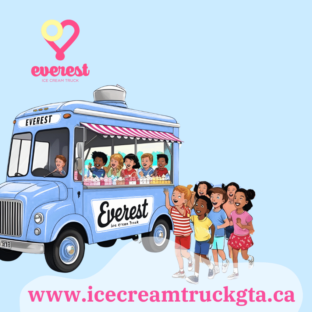 Ice Cream Truck in Etobicoke West Mall