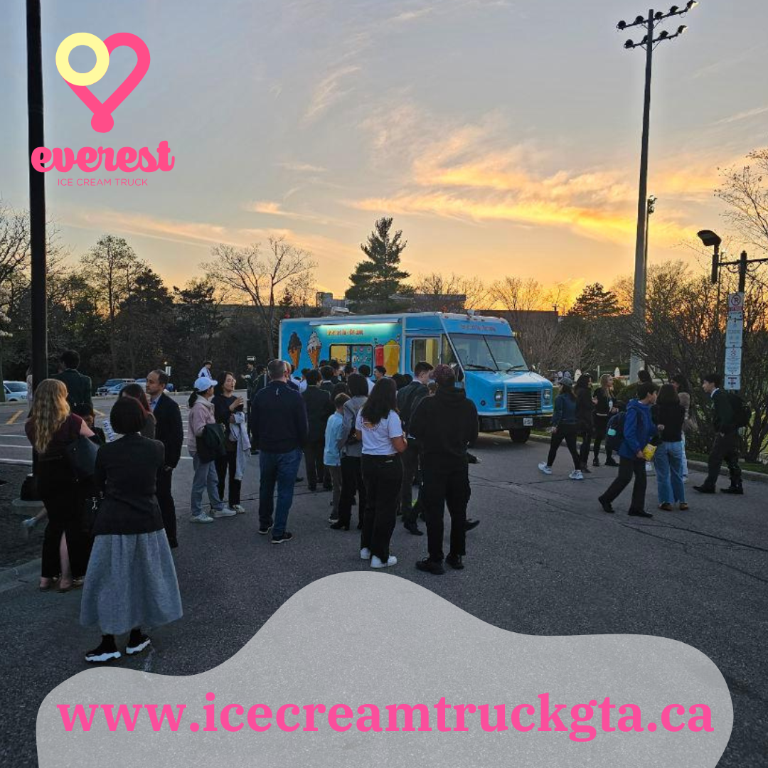 Ice cream truck for events