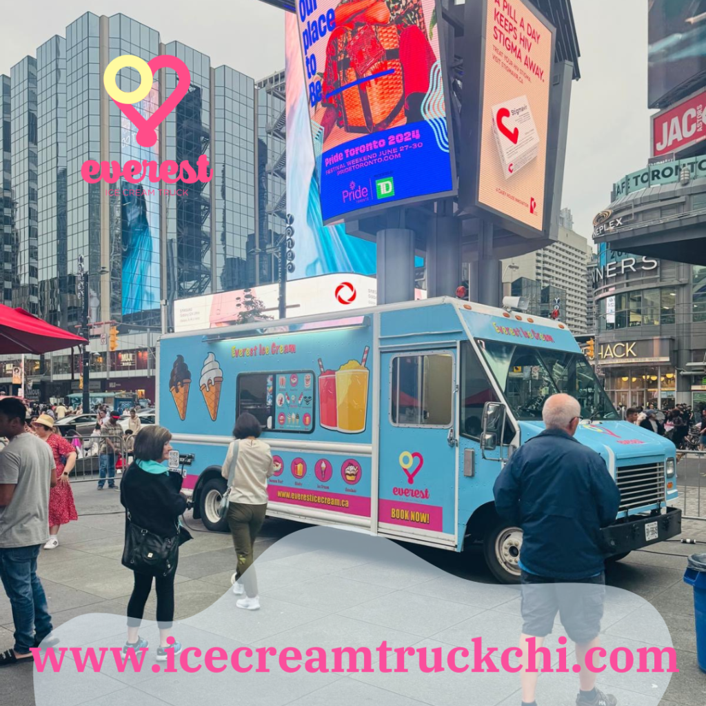 ice cream truck in Oakville